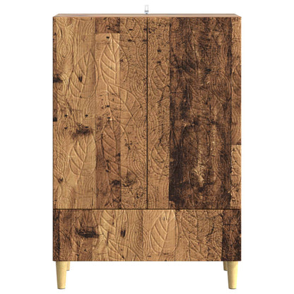 Sideboard Gammalt trä 66 x 34,5 x 95 cm Konstruerat trä
