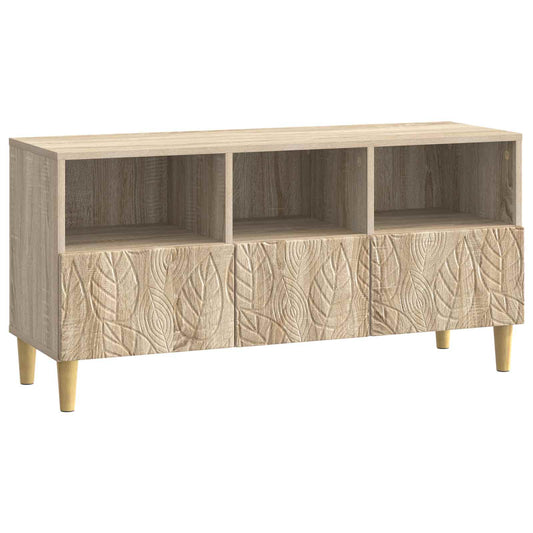 TV-skåp 102 x 34,5 x 50 cm Sonoma-ek Konstruerat trä