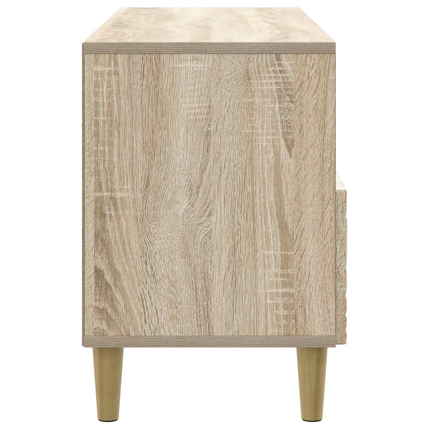 TV-skåp 102 x 34,5 x 50 cm Sonoma-ek Konstruerat trä