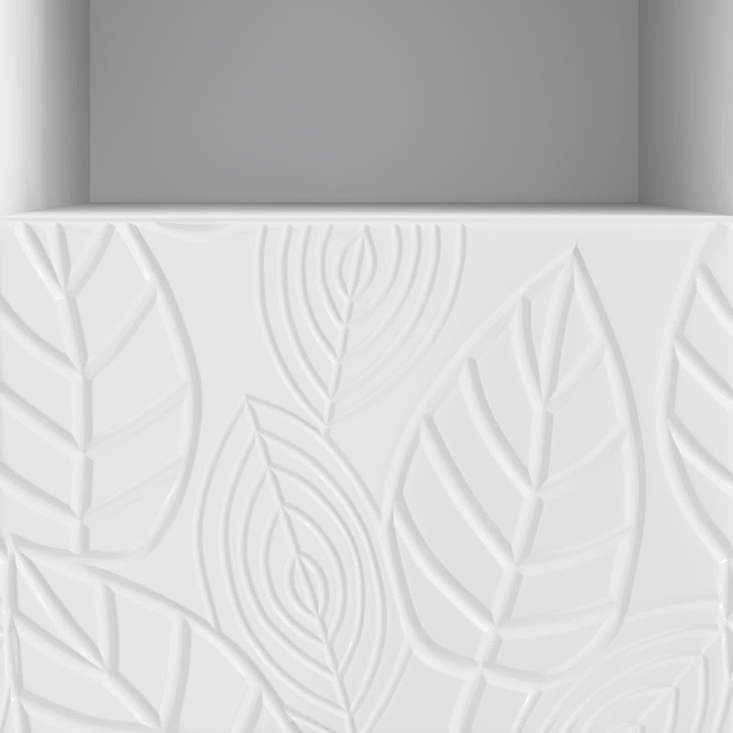 TV-skåp 102 x 34,5 x 50 cm Vit högglans Konstruerat trä