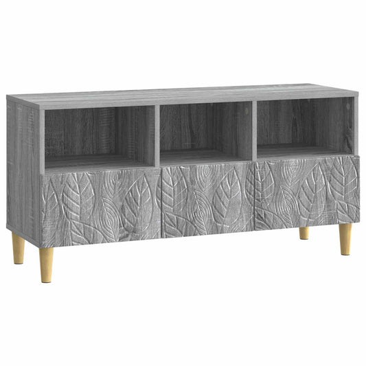 TV-skåp 102 x 34,5 x 50 cm Grå Sonoma Konstruerat trä