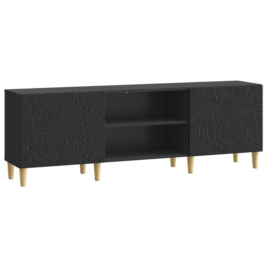 TV-skåp 150 x 31 x 50 cm Svart Konstruerat trä