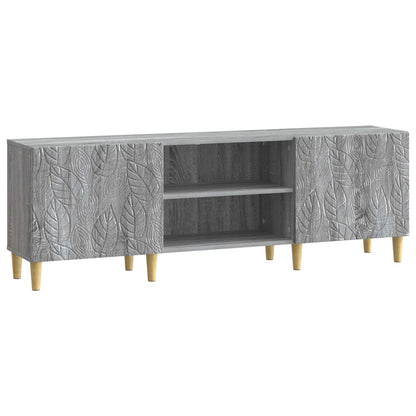 TV-skåp 150 x 31 x 50 cm Grå Sonoma Konstruerat trä