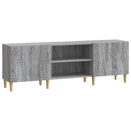 TV-skåp 150 x 31 x 50 cm Grå Sonoma Konstruerat trä