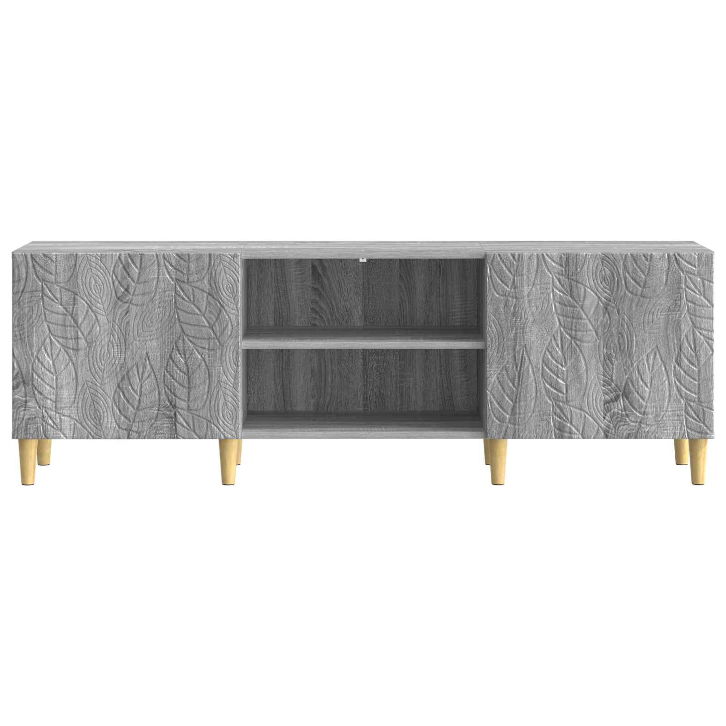 TV-skåp 150 x 31 x 50 cm Grå Sonoma Konstruerat trä
