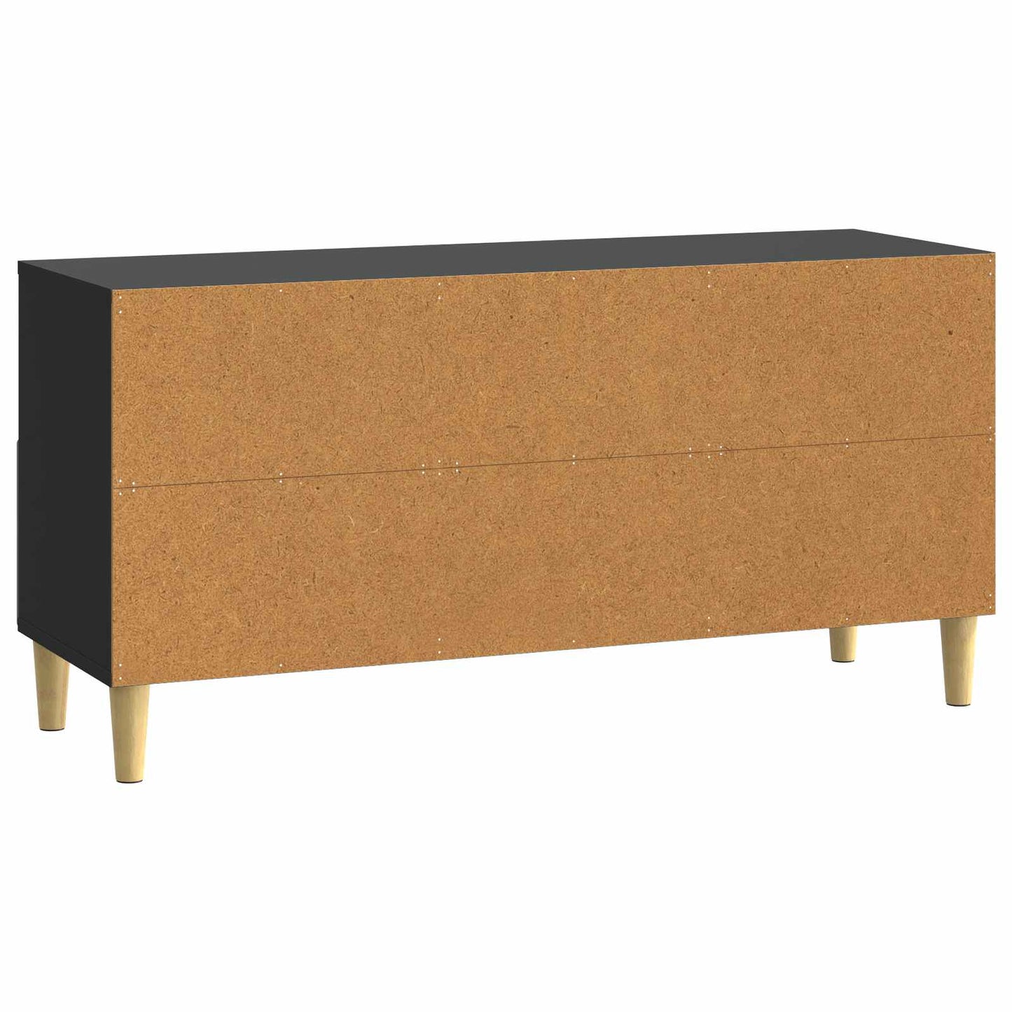 TV-skåp 102 x 34,5 x 50 cm Svart Konstruerat trä