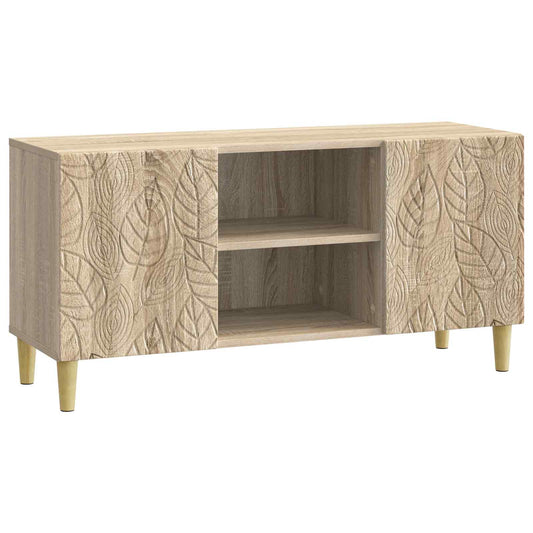 TV-skåp 102 x 34,5 x 50 cm Sonoma-ek Konstruerat trä