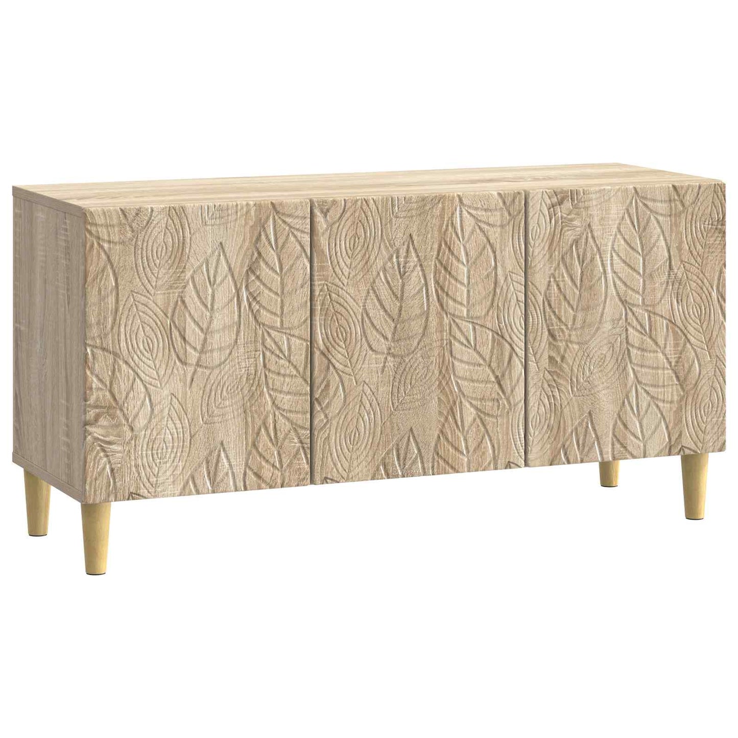 TV-skåp 99 x 34,5 x 50 cm Sonoma-ek Konstruerat trä