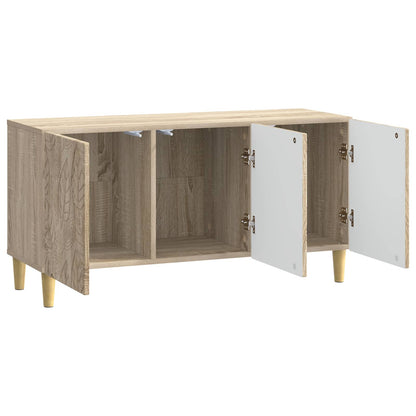TV-skåp 99 x 34,5 x 50 cm Sonoma-ek Konstruerat trä