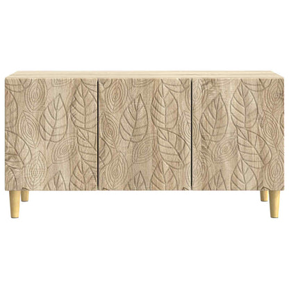 TV-skåp 99 x 34,5 x 50 cm Sonoma-ek Konstruerat trä