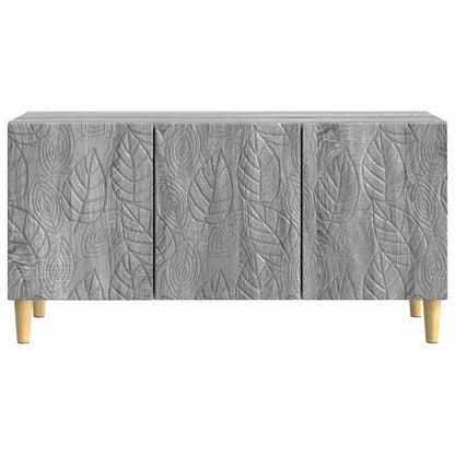 TV-skåp 99 x 34,5 x 50 cm Grå Sonoma Konstruerat trä