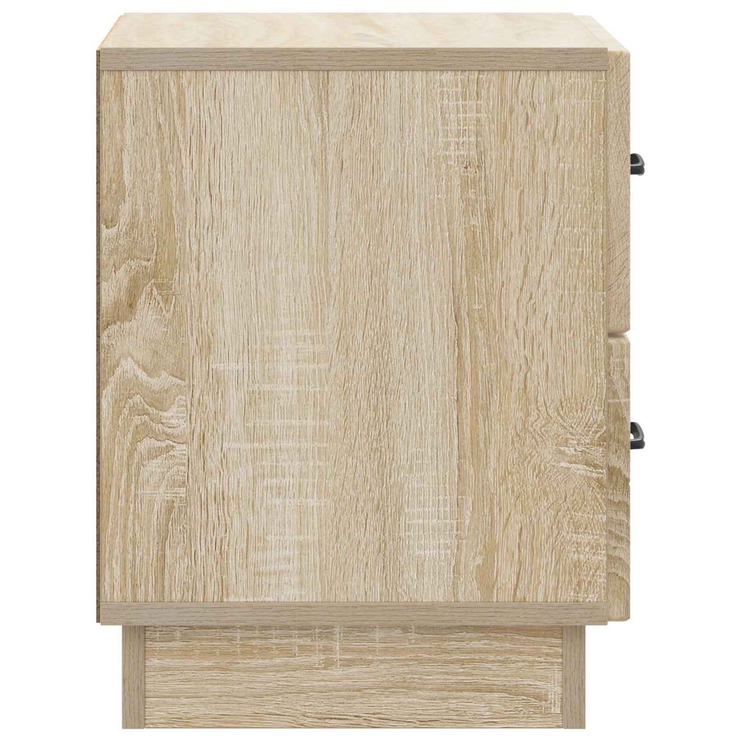 Nattduksbord med låda 2 pcs Sonoma-ek 43 x 34,5 x 44,5 cm