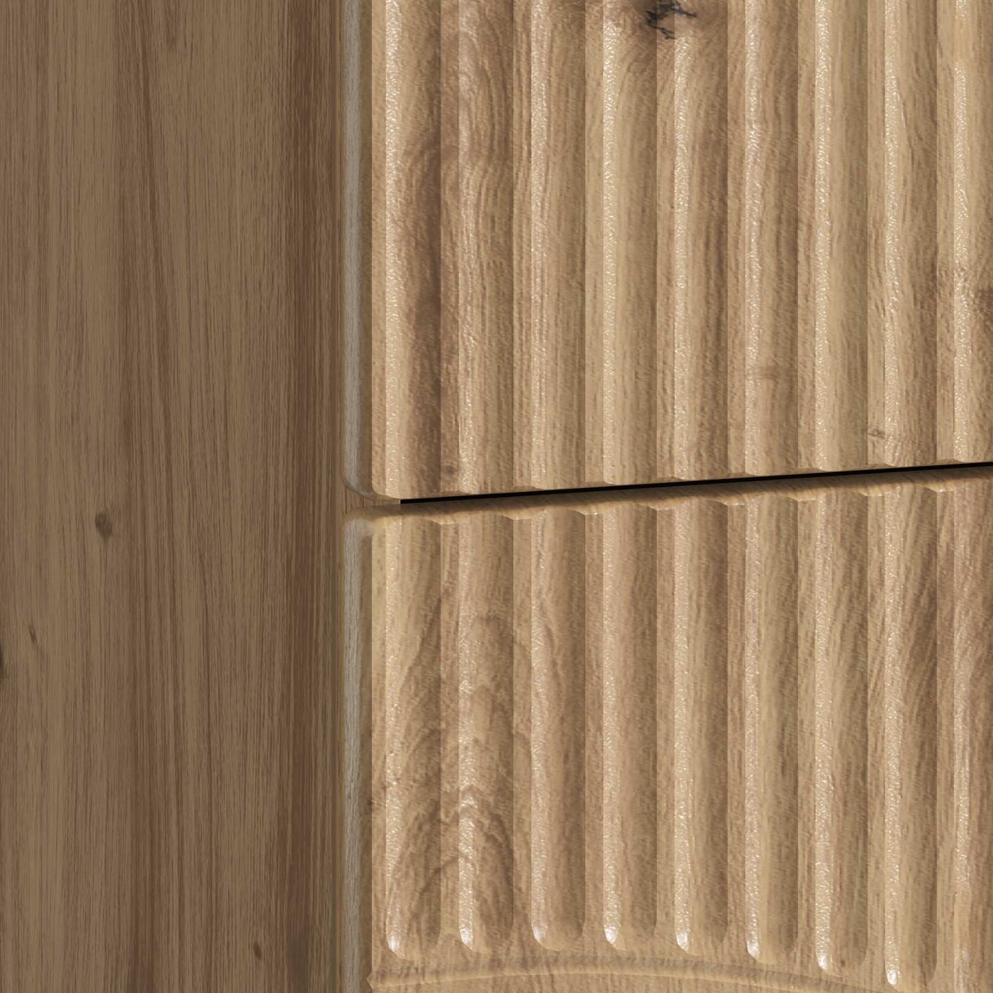Nattduksbord med låda 2 pcs Artisan-ek 43 x 34,5 x 44,5 cm