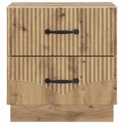 Nattduksbord med låda 2 pcs Artisan-ek 43 x 34,5 x 44,5 cm