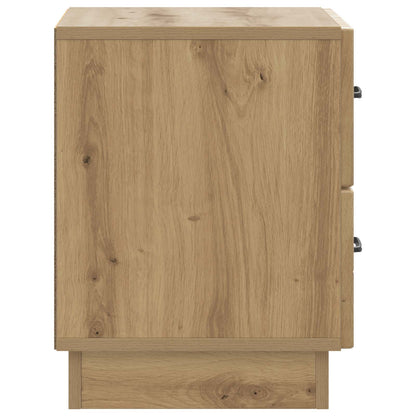 Nattduksbord med låda 2 pcs Artisan-ek 43 x 34,5 x 44,5 cm