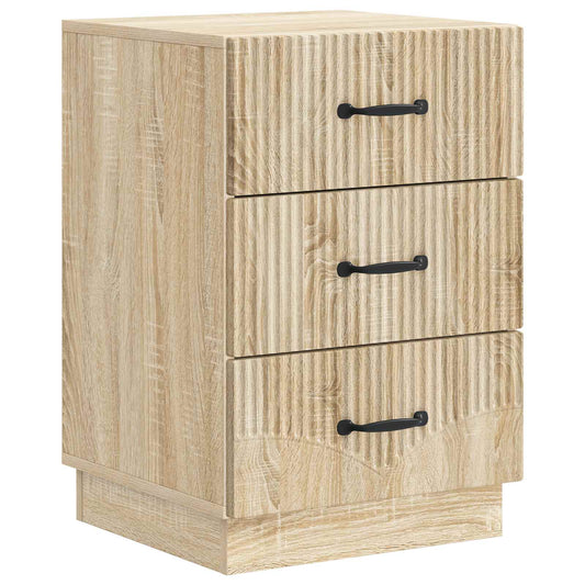 Nattduksbord Sonoma-ek 43 x 41 x 63,5 cm Konstruerat trä