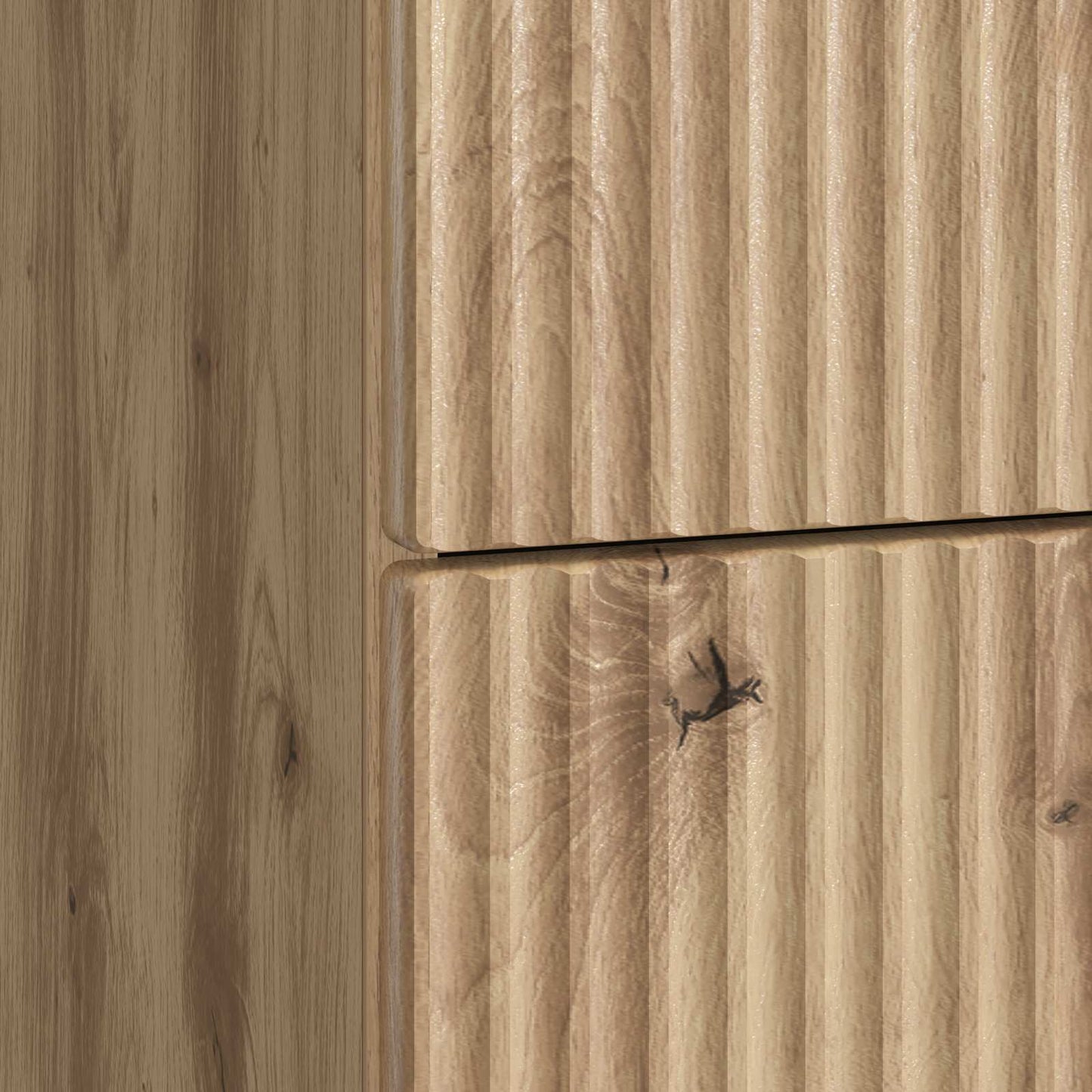 Nattduksbord Artisan-ek 43 x 41 x 63,5 cm Konstruerat trä