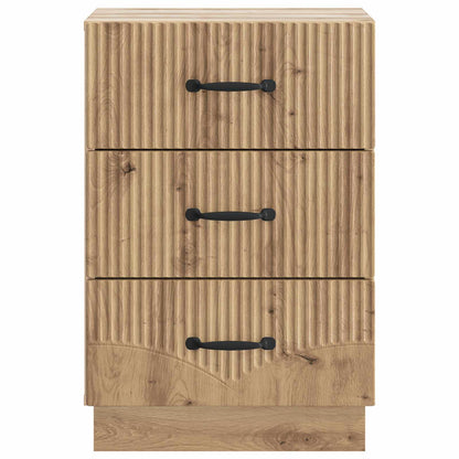 Nattduksbord Artisan-ek 43 x 41 x 63,5 cm Konstruerat trä