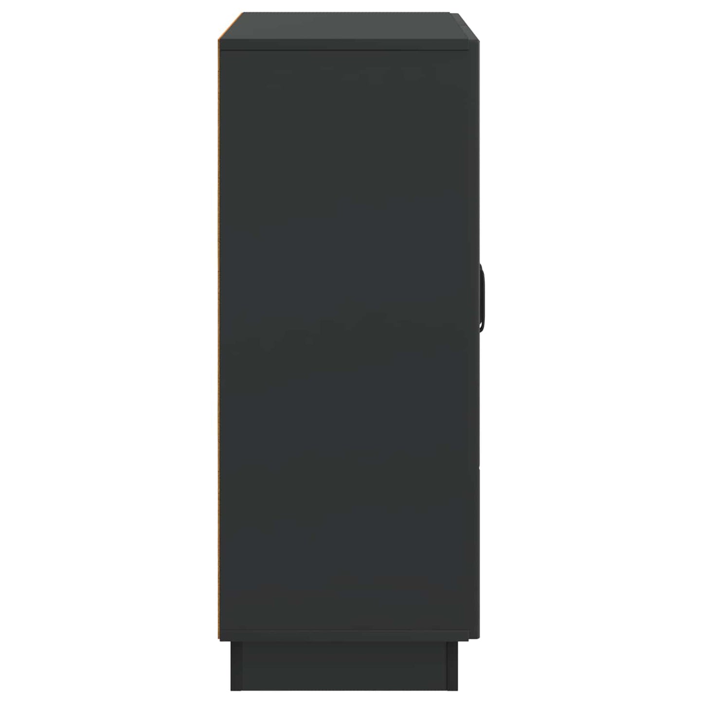 Sideboard Svart 66 x 34,5 x 87 cm Konstruerat trä