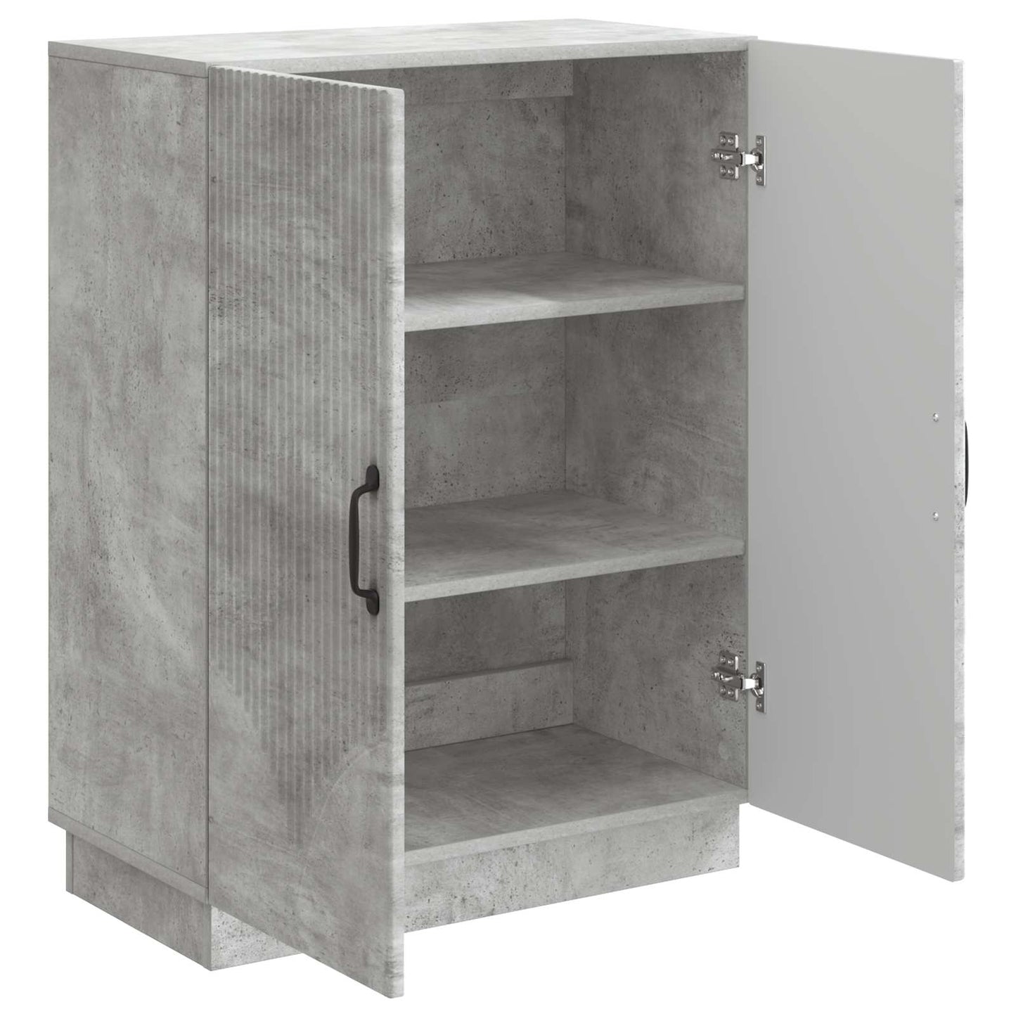 Sideboard Betonggrå 66 x 34,5 x 87 cm Konstruerat trä