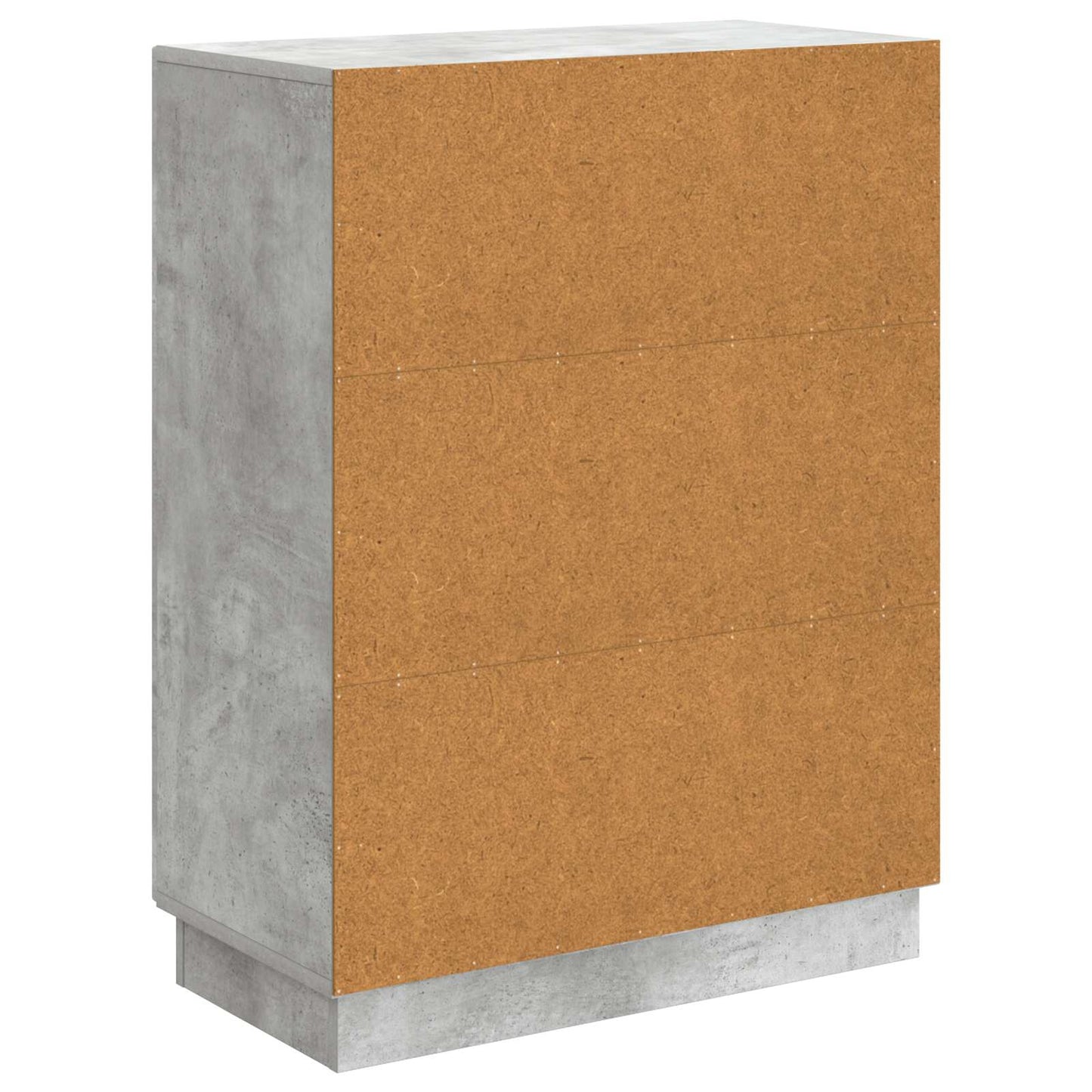 Sideboard Betonggrå 66 x 34,5 x 87 cm Konstruerat trä