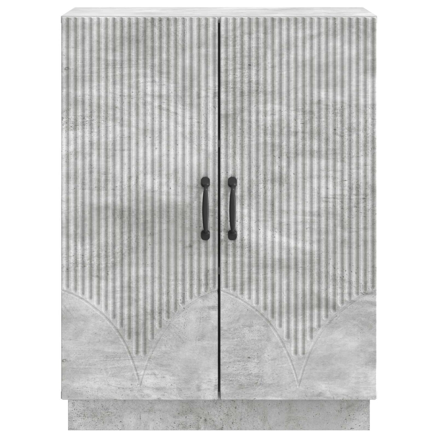 Sideboard Betonggrå 66 x 34,5 x 87 cm Konstruerat trä