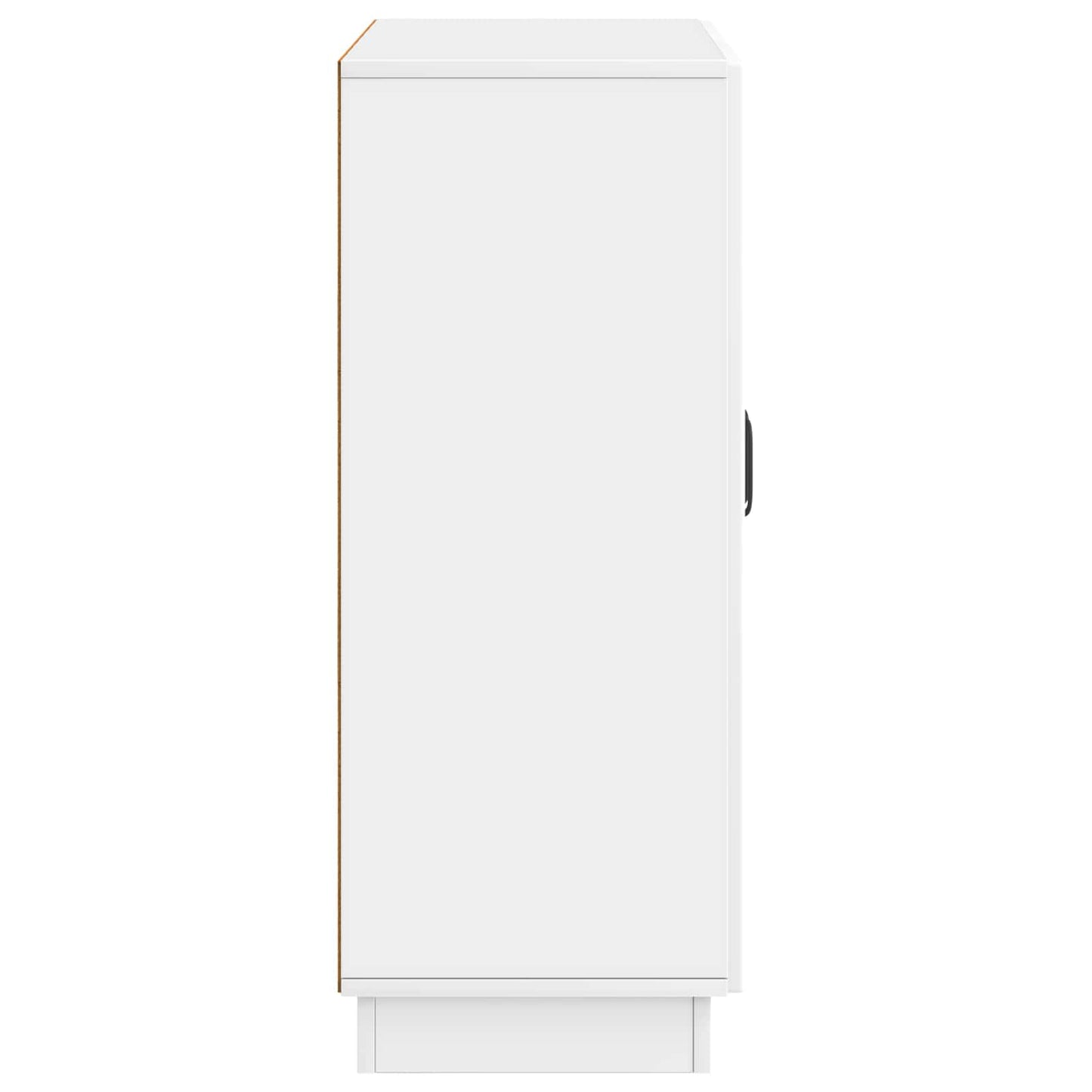 Sideboard Vit högglans 66 x 34,5 x 87 cm Konstruerat trä