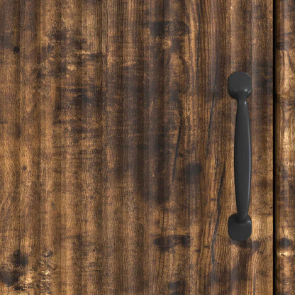 Sideboard Rökt ek 66 x 34,5 x 87 cm Konstruerat trä