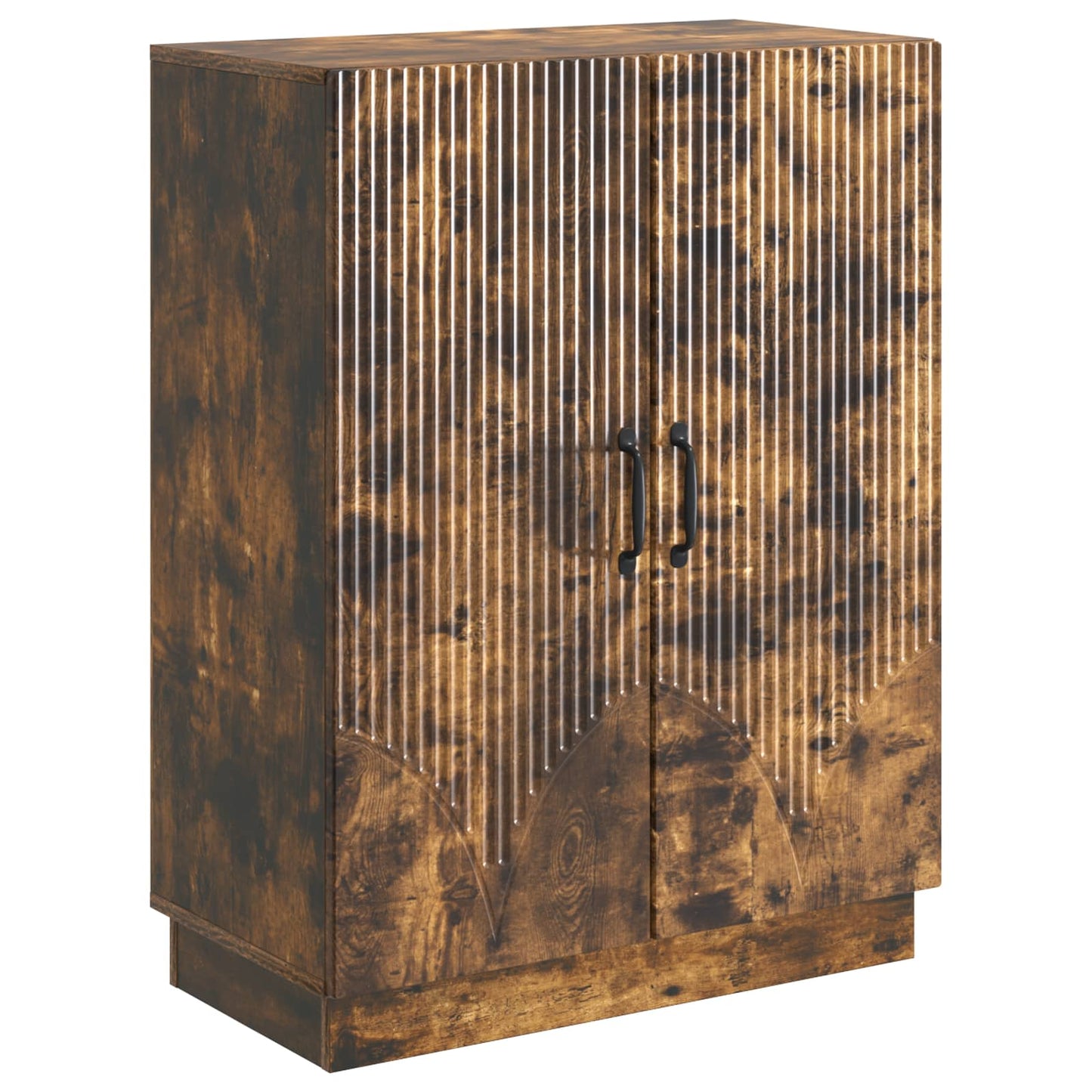 Sideboard Rökt ek 66 x 34,5 x 87 cm Konstruerat trä