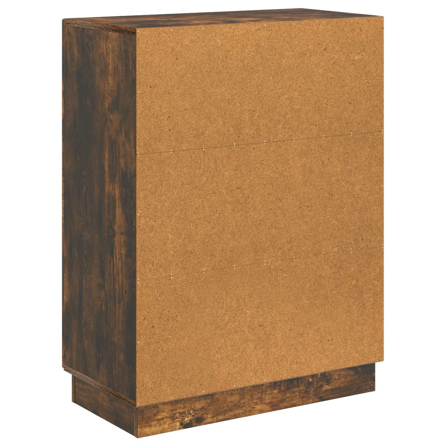 Sideboard Rökt ek 66 x 34,5 x 87 cm Konstruerat trä