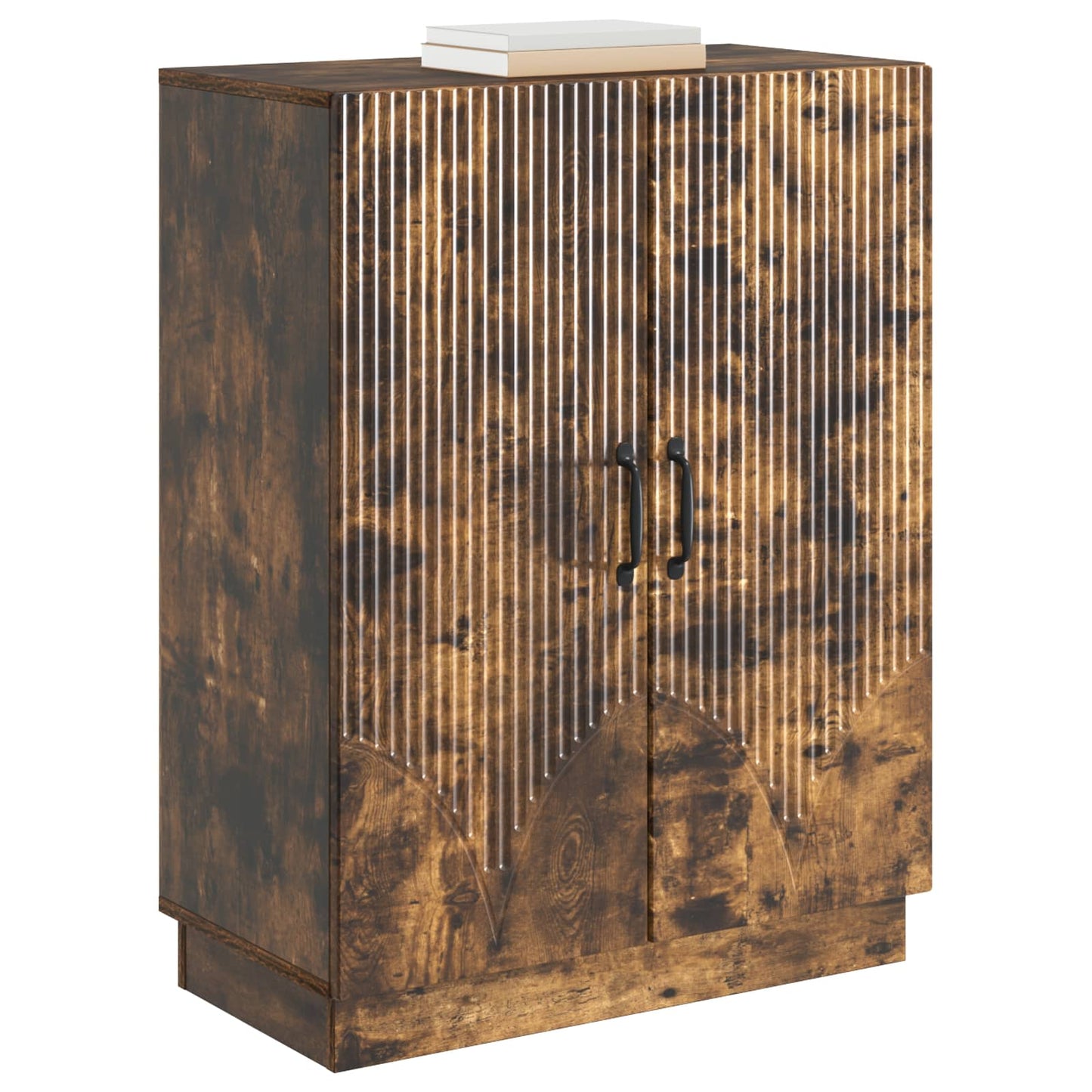 Sideboard Rökt ek 66 x 34,5 x 87 cm Konstruerat trä