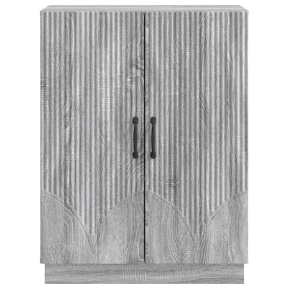 Sideboard Grå sonoma-ek 66 x 34,5 x 87 cm Konstruerat trä