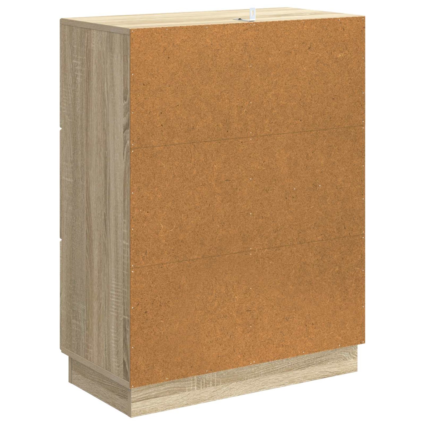 Sideboard med låda Sonoma-ek 66 x 34,5 x 87 cm Konstruerat trä