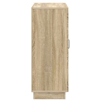 Sideboard med låda Sonoma-ek 66 x 34,5 x 87 cm Konstruerat trä