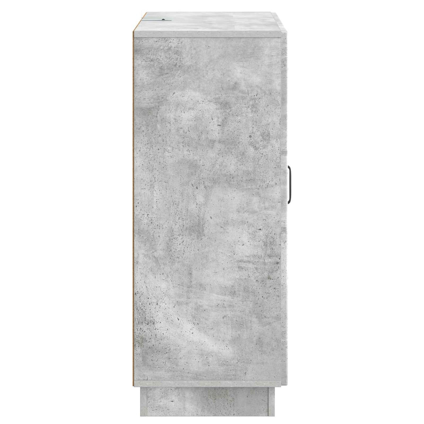 Sideboard med låda Betonggrå 66 x 34,5 x 87 cm Konstruerat trä