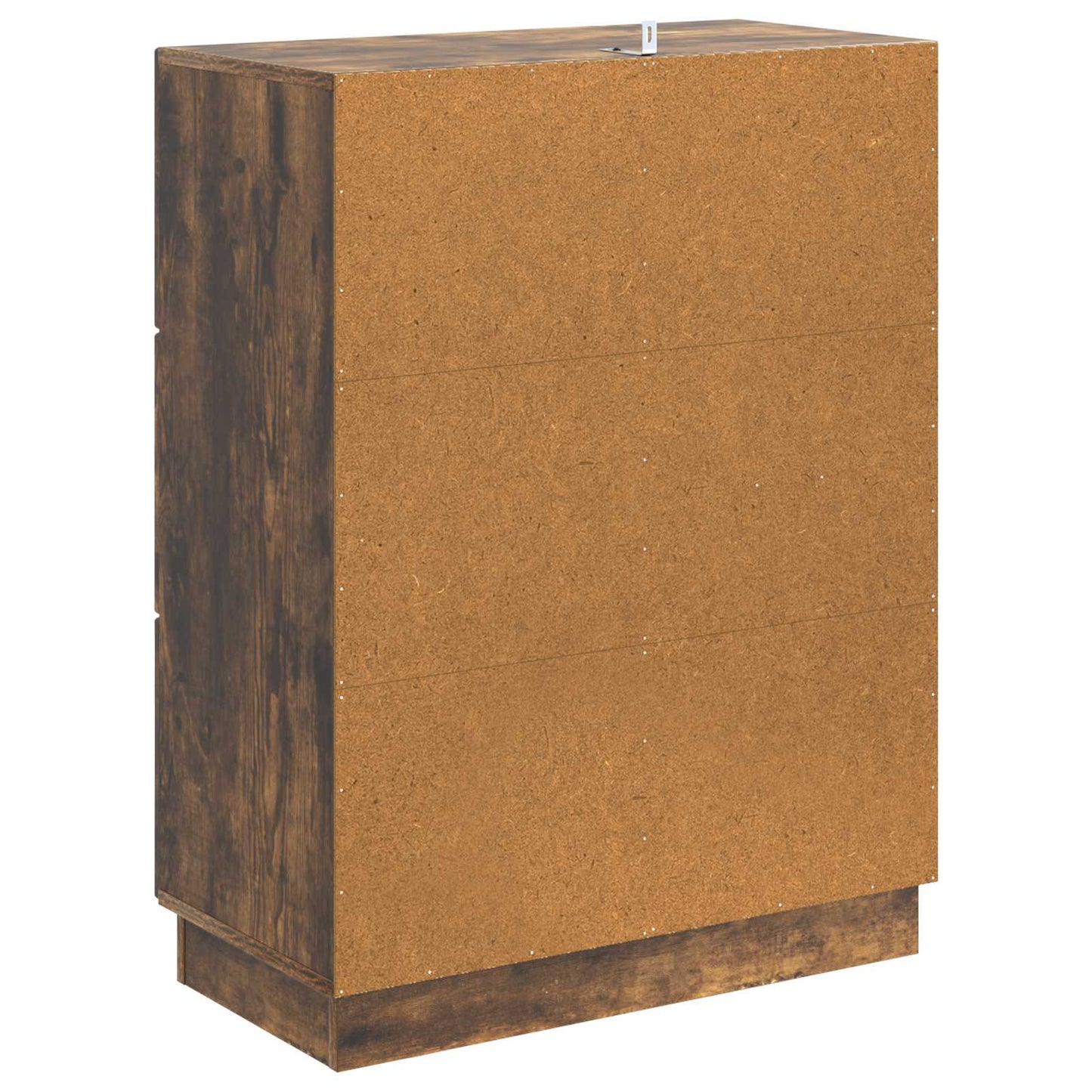Sideboard med låda Rökt ek 66 x 34,5 x 87 cm Konstruerat trä