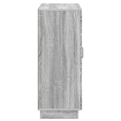 Sideboard Grå sonoma-ek 66 x 34,5 x 87 cm Konstruerat trä