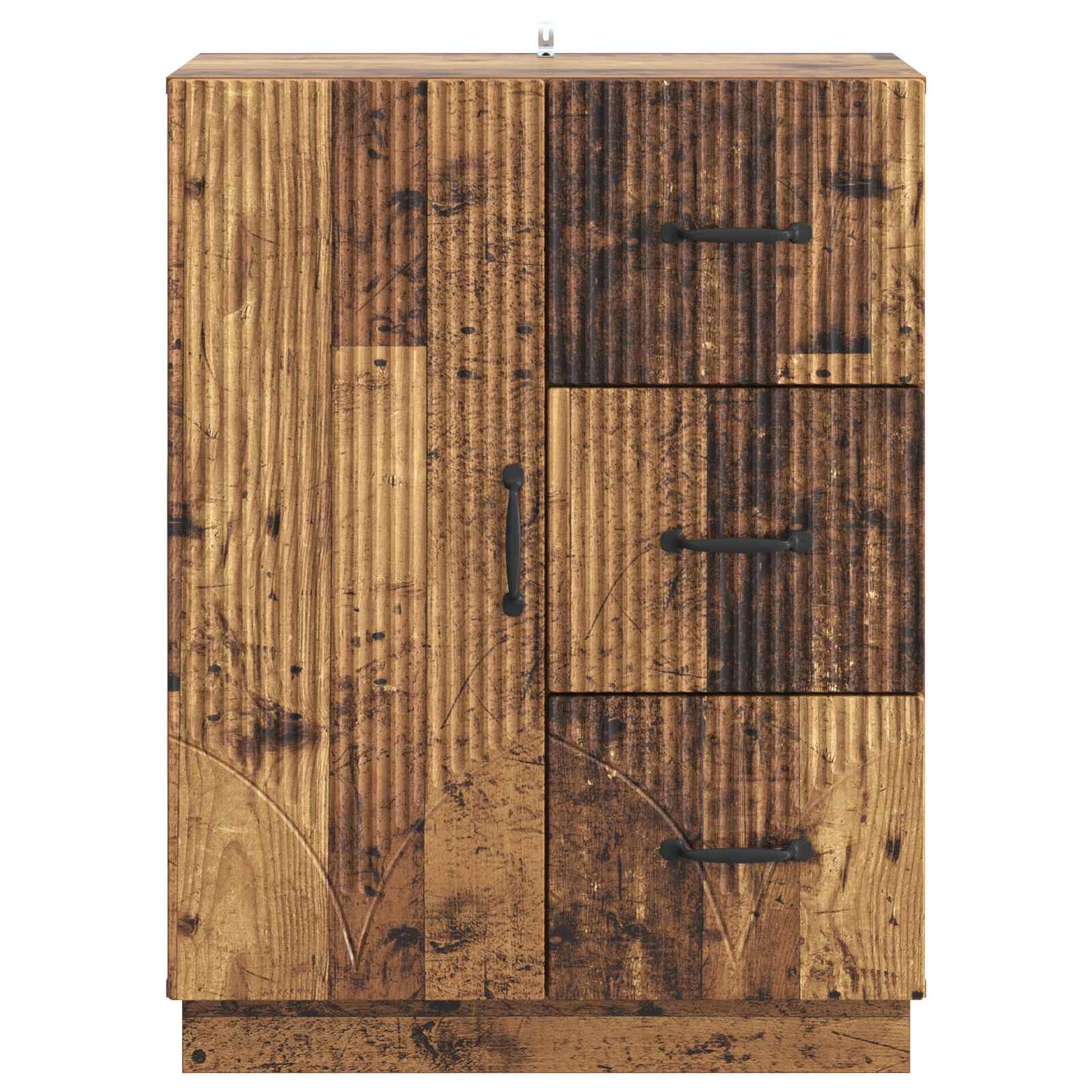 Sideboard Gammalt trä 66 x 34,5 x 87 cm Konstruerat trä