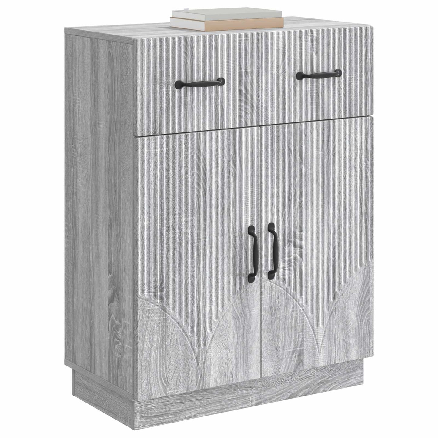 Sideboard Grå sonoma-ek 66 x 34,5 x 87 cm Konstruerat trä