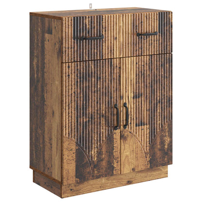Sideboard Gammalt trä 66 x 34,5 x 87 cm Konstruerat trä