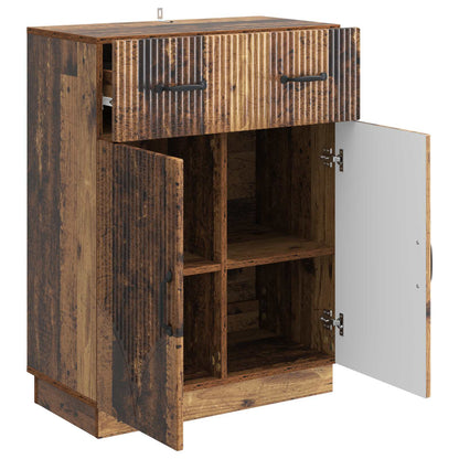Sideboard Gammalt trä 66 x 34,5 x 87 cm Konstruerat trä