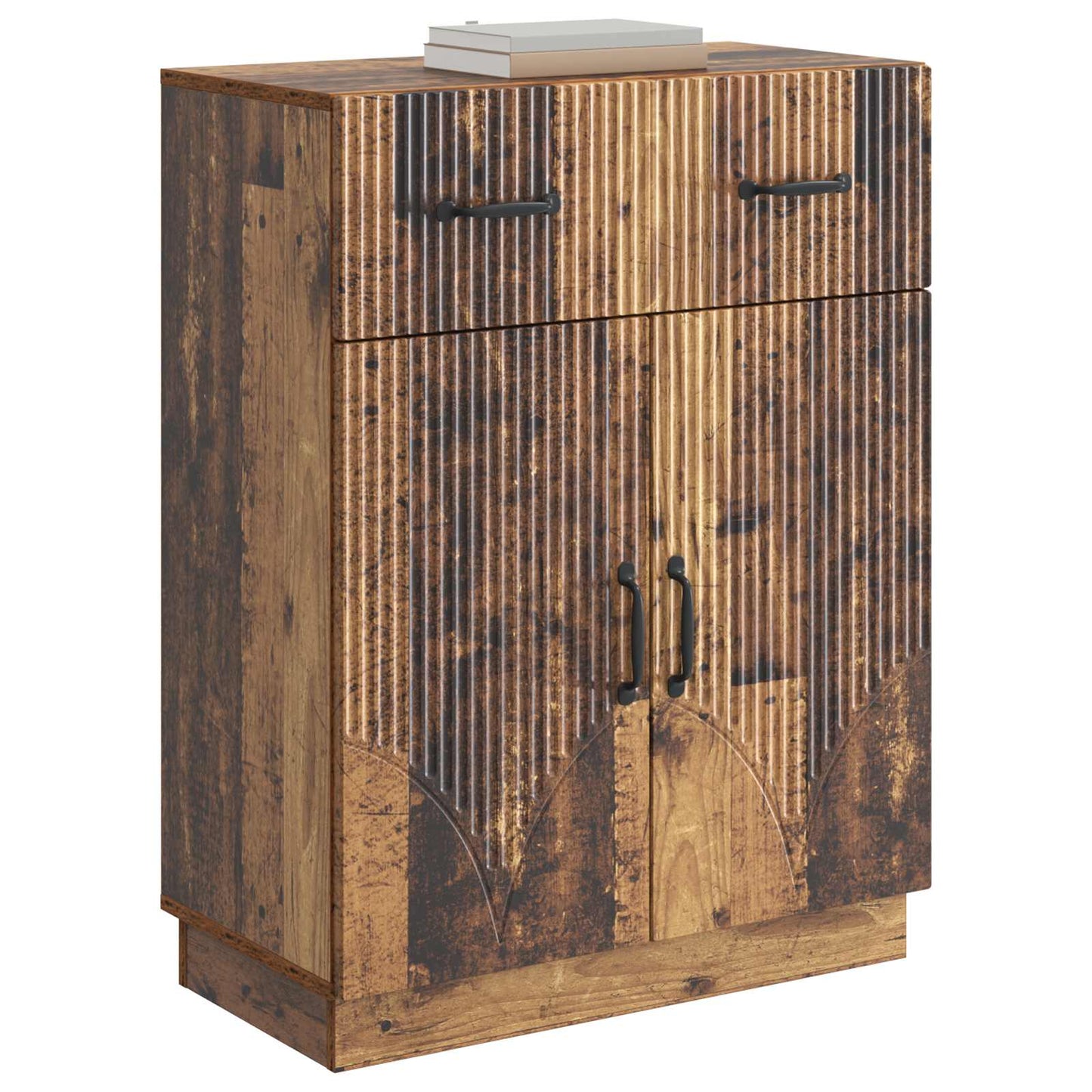 Sideboard Gammalt trä 66 x 34,5 x 87 cm Konstruerat trä
