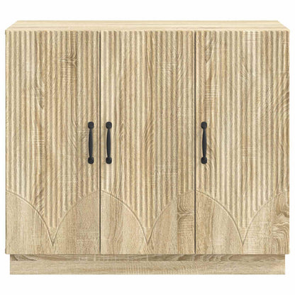 Sideboard Sonoma-ek 89 x 34,5 x 77 cm Konstruerat trä