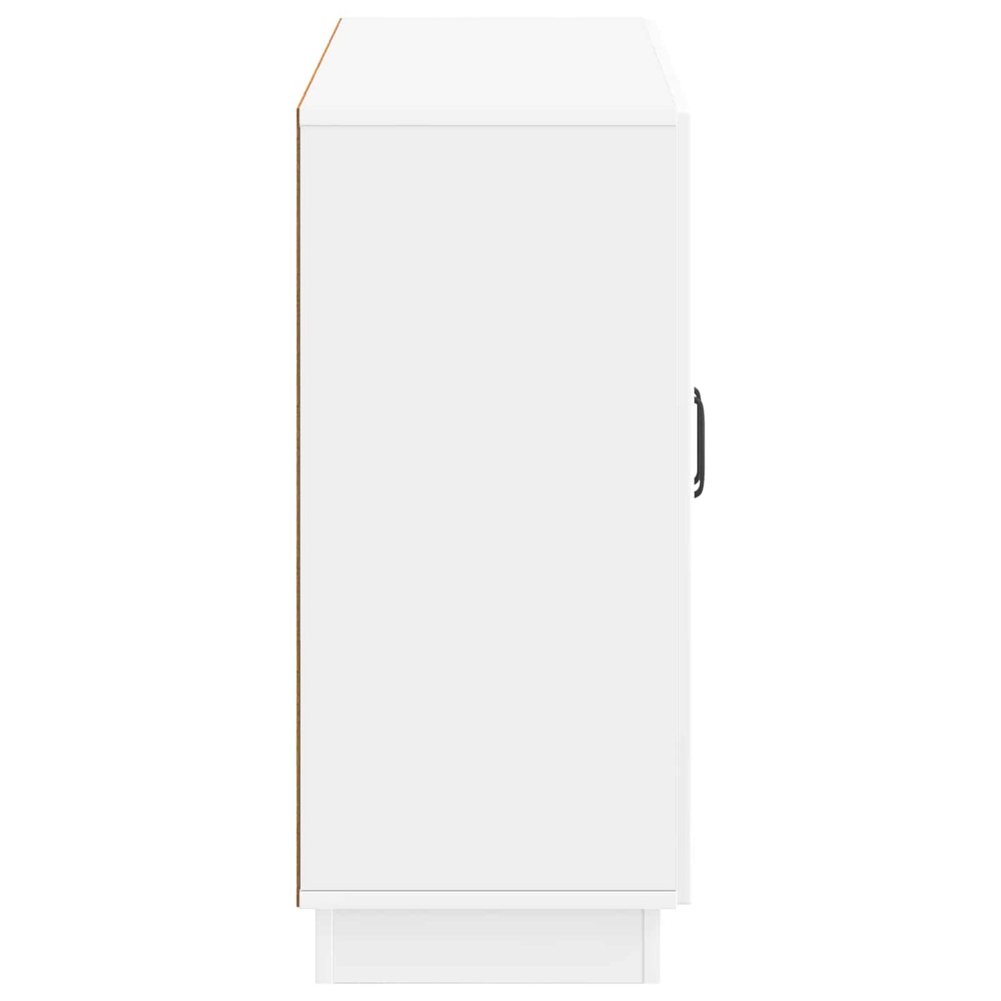 Sideboard Vit högglans 89 x 34,5 x 77 cm Konstruerat trä