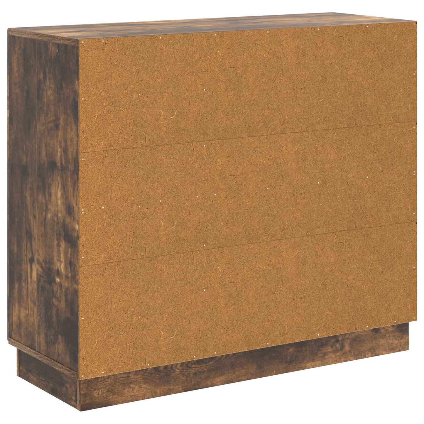 Sideboard Rökt ek 89 x 34,5 x 77 cm Konstruerat trä