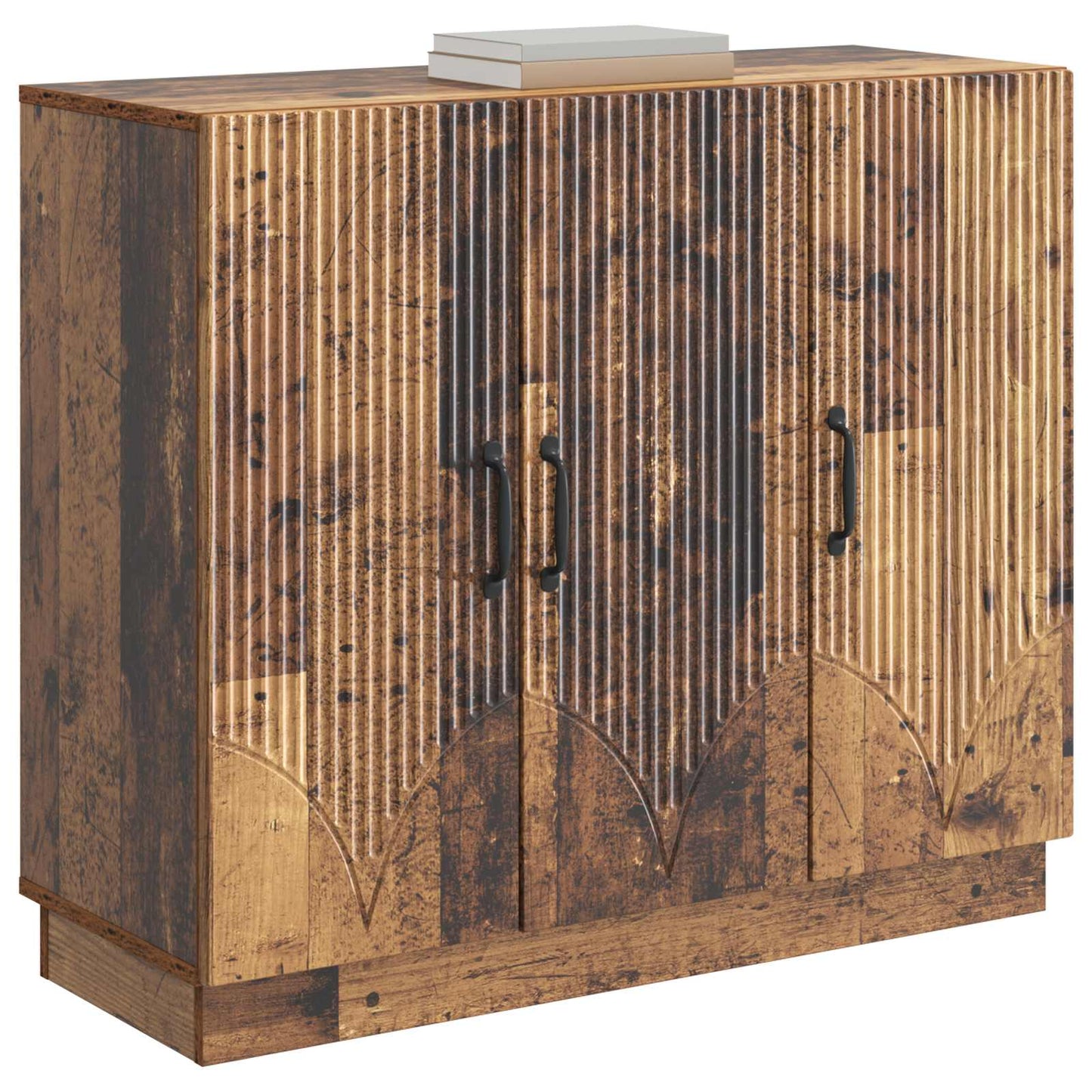 Sideboard Gammalt trä 89 x 34,5 x 77 cm Konstruerat trä