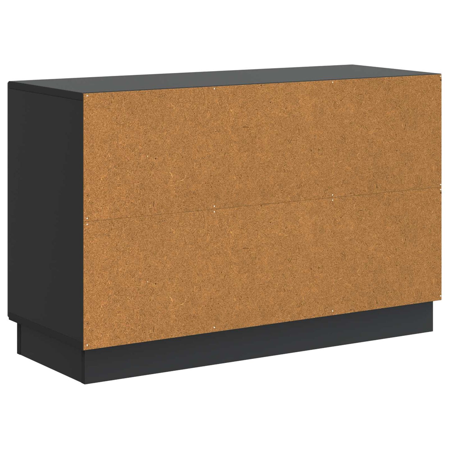 Sideboard med låda Svart 89 x 34,5 x 57 cm Konstruerat trä