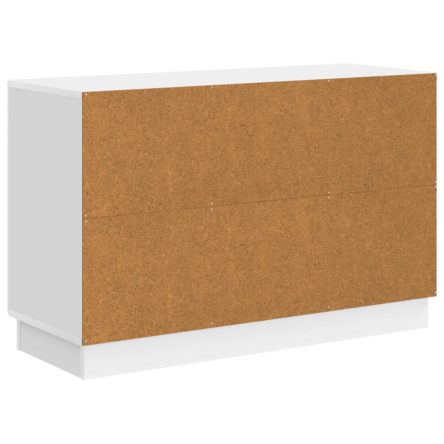 Sideboard Vit högglans 89 x 34,5 x 57 cm Konstruerat trä