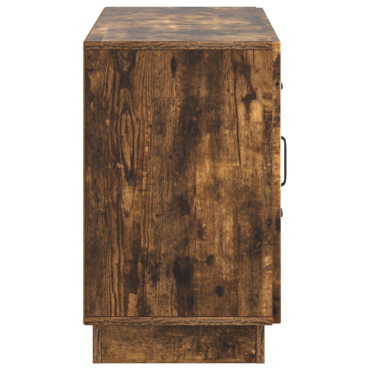 Sideboard med låda Rökt ek 89 x 34,5 x 57 cm Konstruerat trä