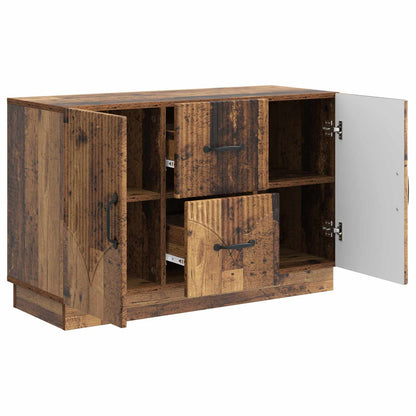 Sideboard Gammalt trä 89 x 34,5 x 57 cm Konstruerat trä